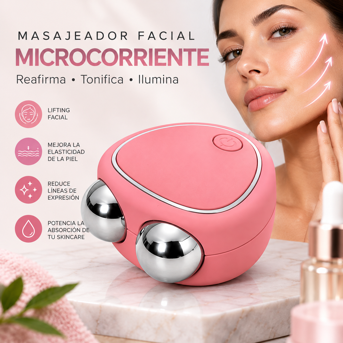Lifting Facial de Microcorrientes GlowPro™
